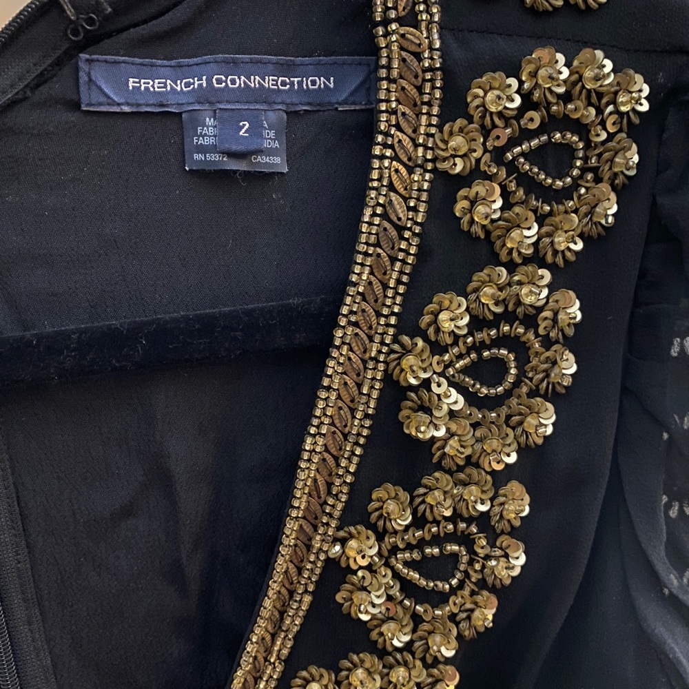 French Connection long sleeved mini dress